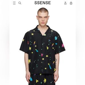 KIDS WORLDWIDE
Black Printed Shirt